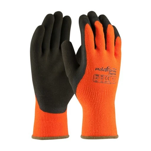 POWERGRAB Thermo Hi-Vis Microfinish Grip Gloves