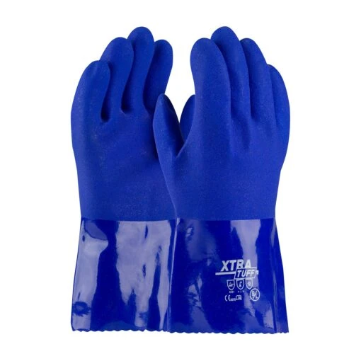 PVC Coated 12 Inch Utility Gloves